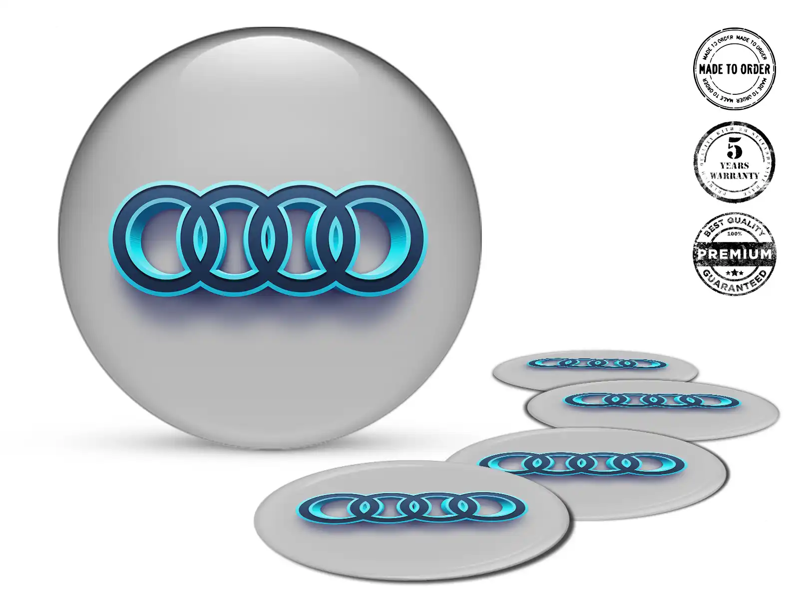 Audi Pegatinas de Rueda Limitadas Vector Deriva Cósmico